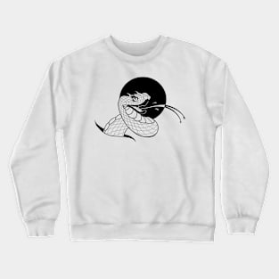 Snake Lady Crewneck Sweatshirt